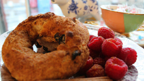 Vegan & GF Cinnamon Raisin Bagels!