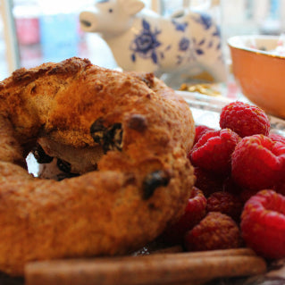 Vegan & GF Cinnamon Raisin Bagels!