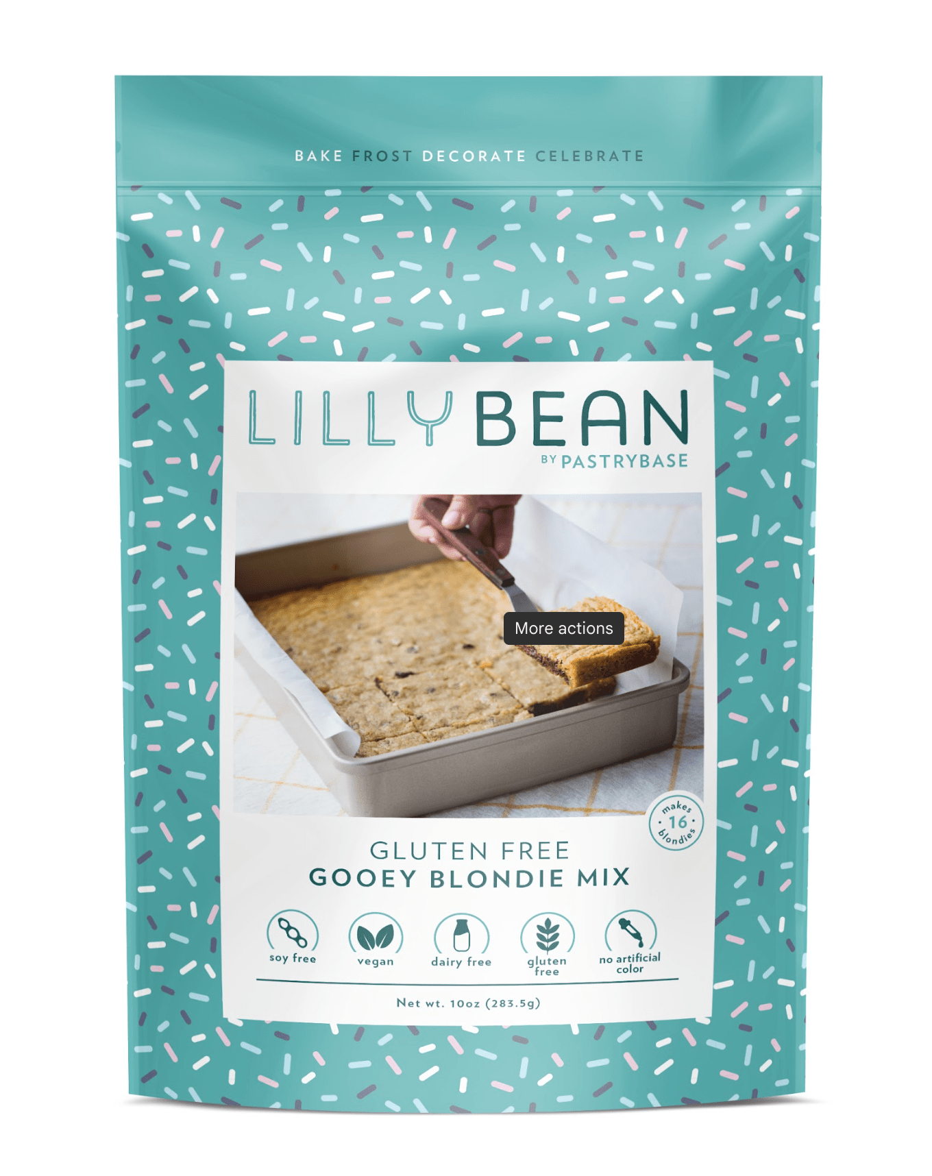 LillyBean Gooey Blondie Mix - Gluten-free & Vegan - LillyBean Baking