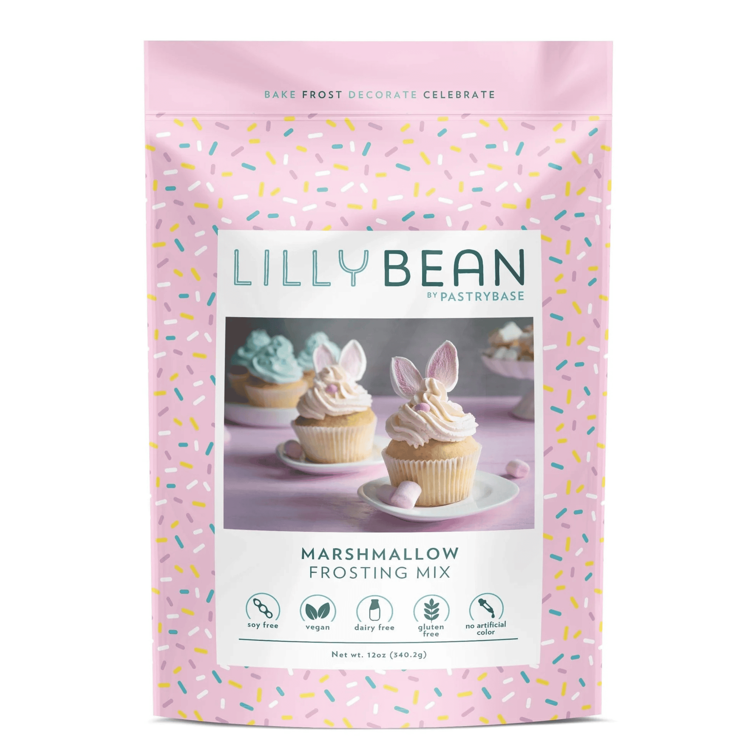 LillyBean Marshmallow Frosting Mix - Gluten-free & Vegan - LillyBean Baking