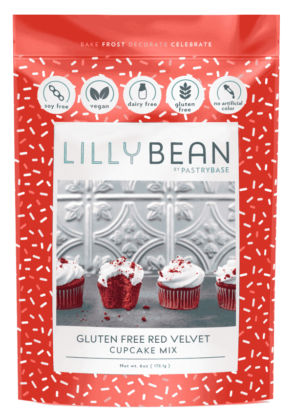 LillyBean Red Velvet Cake & Cupcake Mix (Vegan & GF!) - LillyBean Baking