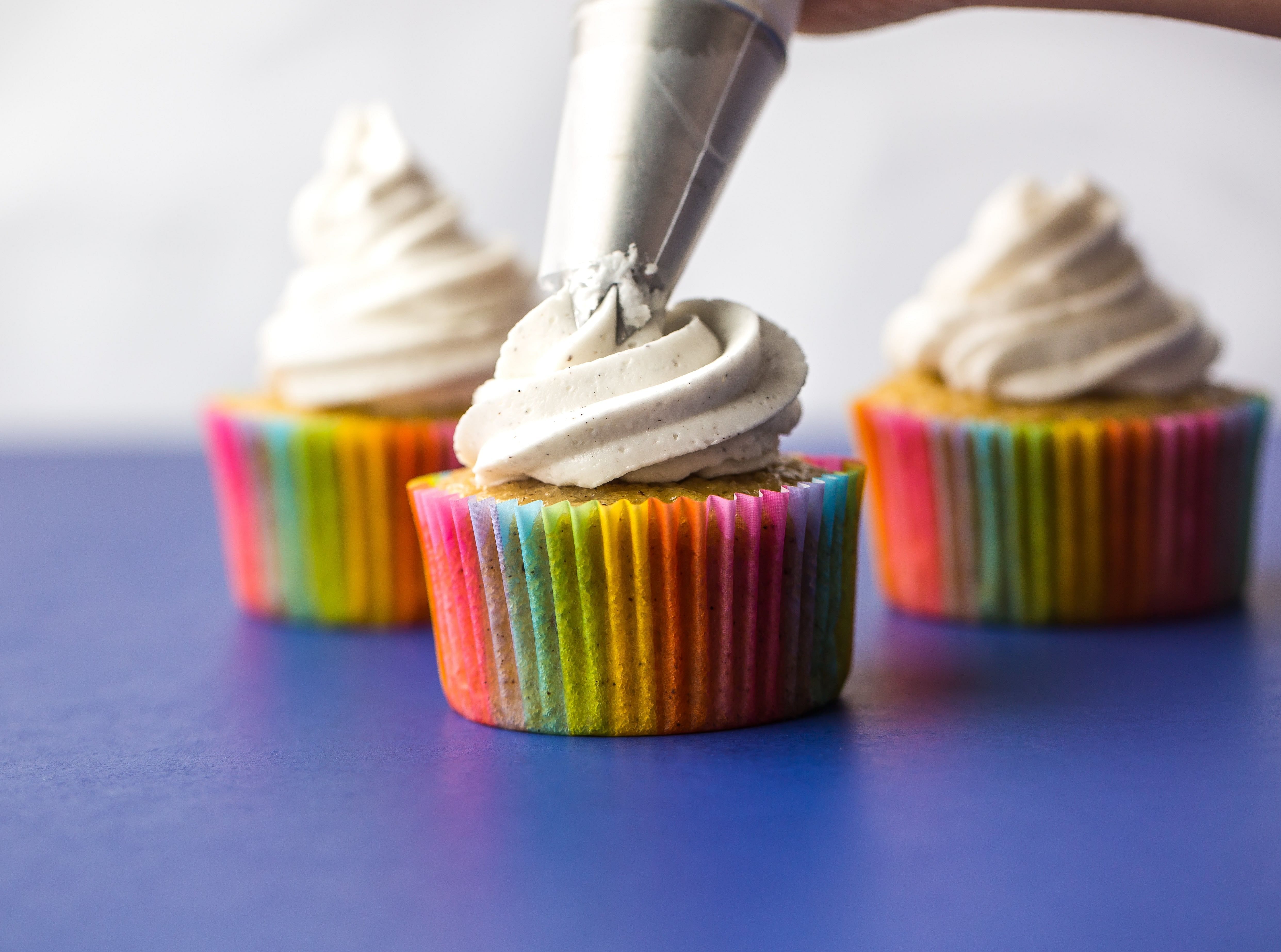 LillyBean Birthday Cupcake Baking & Decorating Kit / Gift Box - Gluten-free & Vegan - LillyBean Baking