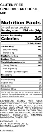 Gluten-Free Gingerbread Cookie Mix (Vegan!) - LillyBean Baking