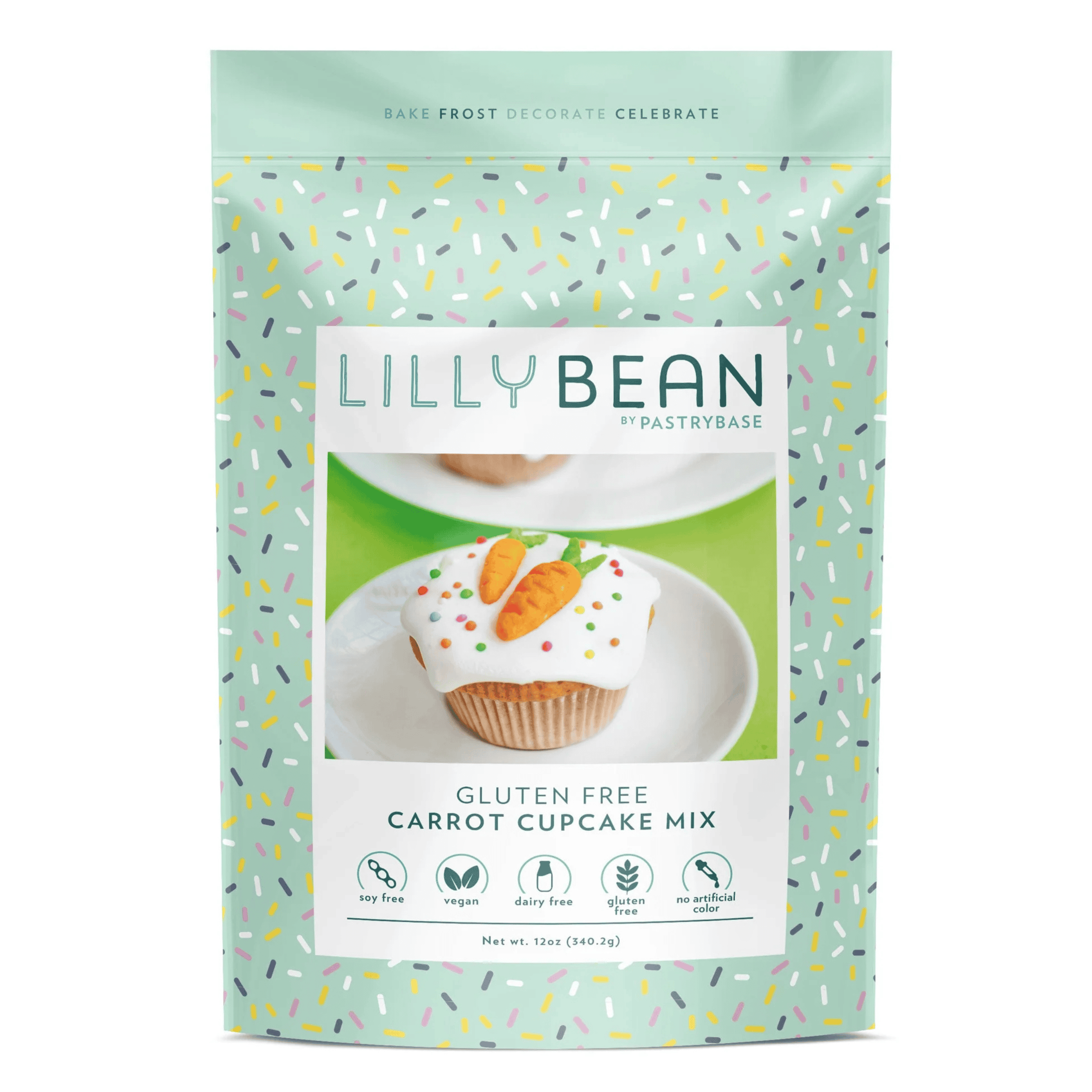 LillyBean Carrot Cake & Cupcake Mix - Gluten-free & Vegan - LillyBean Baking