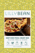 LillyBean Deep Dish Pizza Crust Mix - Gluten-free & Vegan - LillyBean Baking