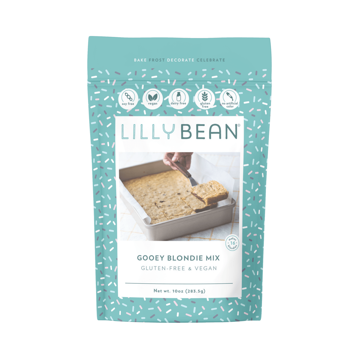 LillyBean Gooey Blondie Mix - Gluten-free & Vegan - LillyBean Baking