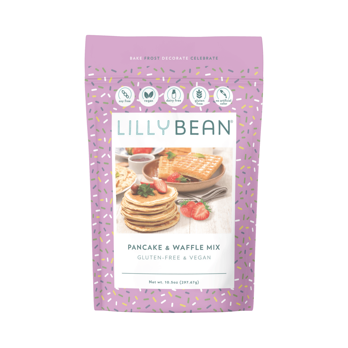 LillyBean Pancake & Waffle Mix (Vegan & GF!) - LillyBean Baking