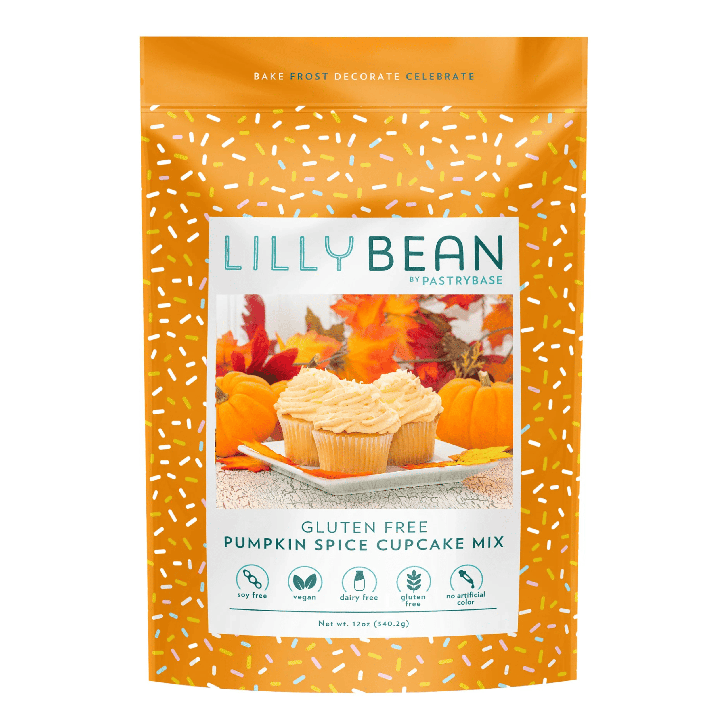 LillyBean Pumpkin Spice Cake & Cupcake Mix (Vegan & GF!) - LillyBean Baking