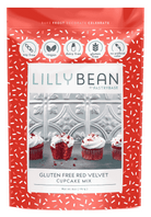 LillyBean Red Velvet Cake & Cupcake Mix (Vegan & GF!) - LillyBean Baking