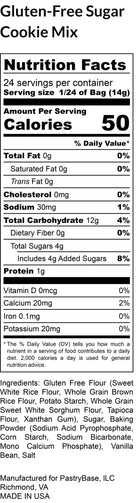 LillyBean Sugar Cookie Mix - Gluten-free & Vegan - LillyBean Baking