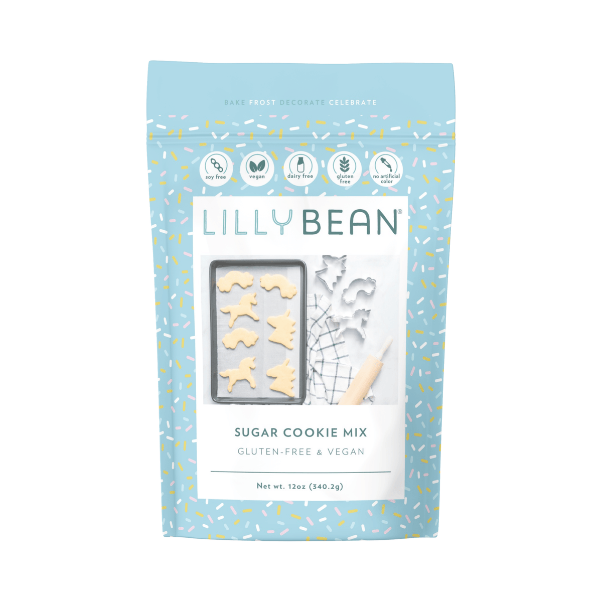 LillyBean Sugar Cookie Mix - Gluten-free & Vegan - LillyBean Baking