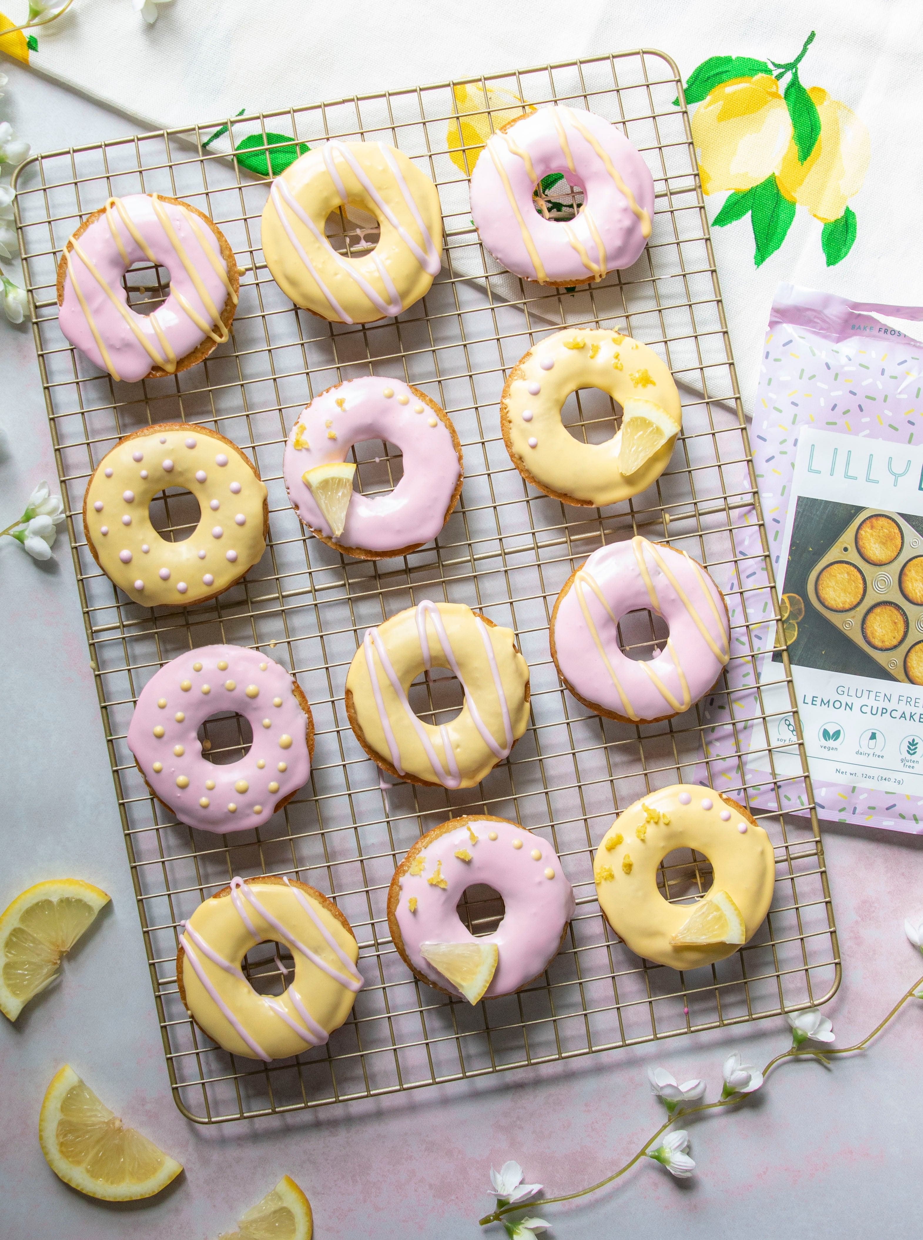 LillyBean Lemon Cake & Cupcake Mix - Gluten-free & Vegan - LillyBean Baking